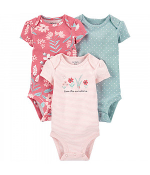 Комплект боді Carter's для дівчинки (1L779810_NB) 