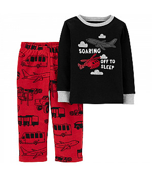 Піжама флісова для хлопчика (2M155010_2T) 