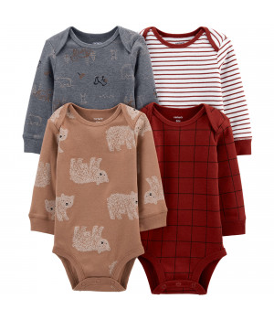Комплект боді Carter's для хлопчика 46-55 см 4 шт (1M756310_NB)