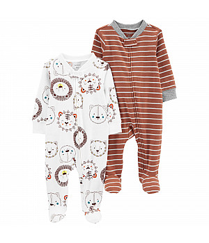 Сліп-чоловічок Carter's для хлопчика 46-55 см (1N041710_NB) 