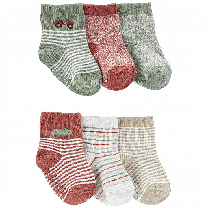Шкарпетки Carter's для хлопчика 72-86 см 6 шт (1N093610_12-24)