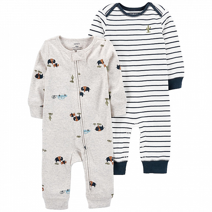 Сліп-чоловічок Carter's для хлопчика 46-55 см (1N674910_NB) 