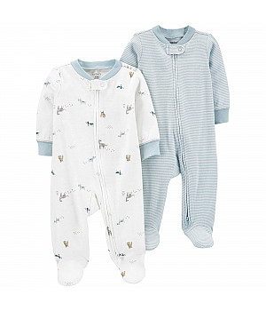 Сліп-чоловічок Carter's для хлопчика 46-55 см (1N723710_NB) 