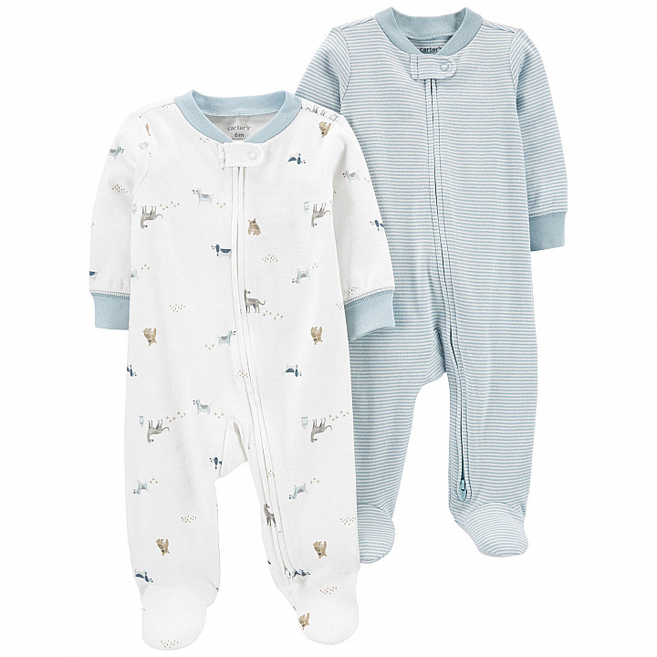 Сліп-чоловічок Carter's для хлопчика 55-61 см (1N723710_3M) 