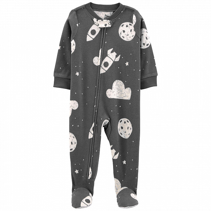 Чоловічок-піжама Carter's на флісі для хлопчика 105-112 см (2M090710_5T) 