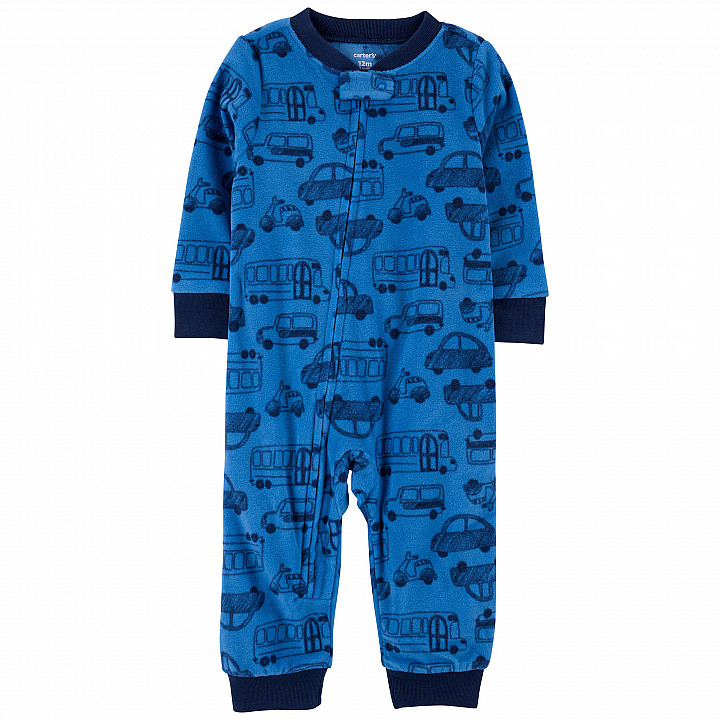 Чоловічок-піжама Carter's на флісі для хлопчика 105-112 см (2M092010_5T) 