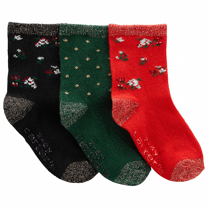 Шкарпетки Carter's для дiвчинки 88-105 см 3 шт (2M137710_2T4T)