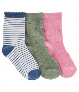 Шкарпетки Carter's для дiвчинки 88-105 см 3 шт (2N111110_2T4T)