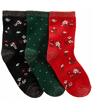 Шкарпетки Carter's для дiвчинки 101-131 см 3 шт (3M137710_4-7)