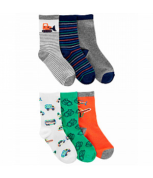 Шкарпетки Carter's для хлопчика 101-131 см 6 шт (3N110610_4-7)