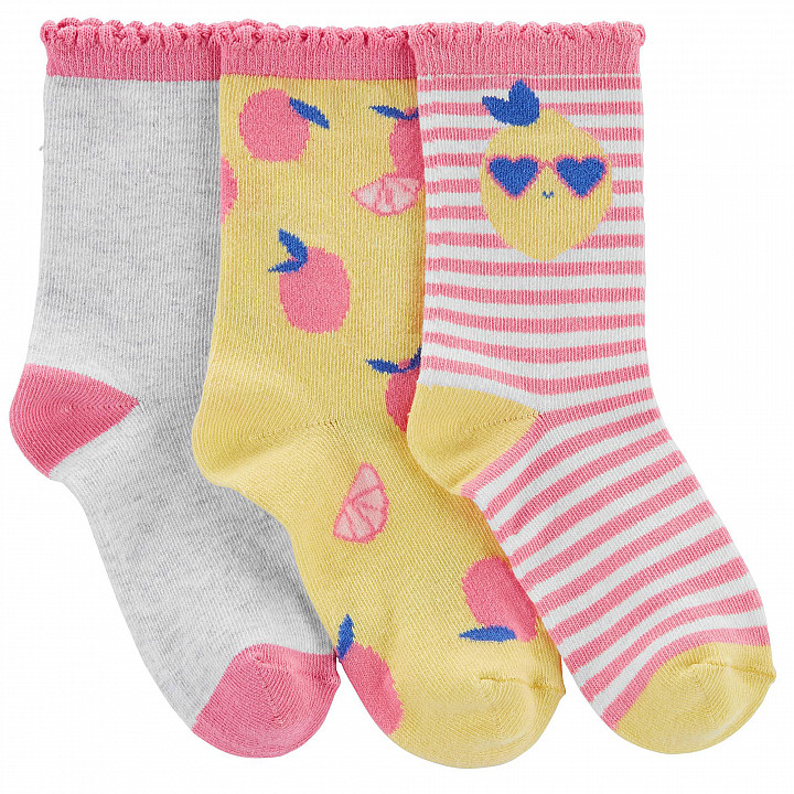 Шкарпетки Carter's для дiвчинки 101-131 см 3 шт (3N110910_4-7)