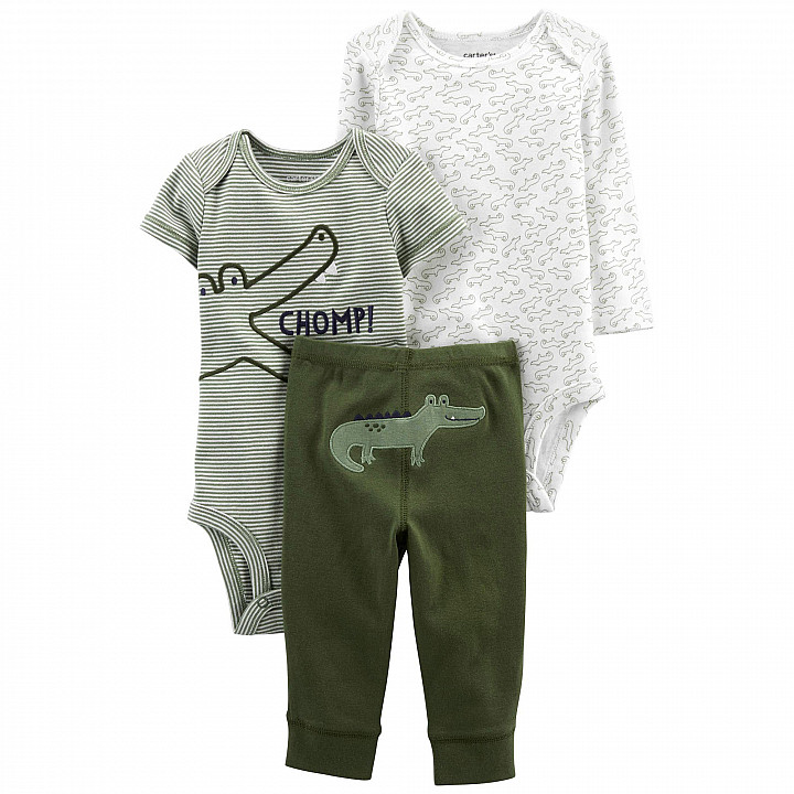 Комплект 3в1 Carter's боді та лосини для хлопчика (55-61cm) (1L762310_3M)