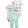 Комплект 3в1 Carter's боді та лосини унісекс (55-61cm) (1L763610_3M)