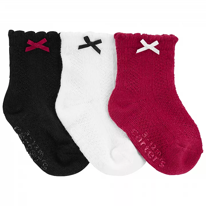 Шкарпетки Carter's для дівчинки 55-76 см 3 шт (1O057410_3-12M)