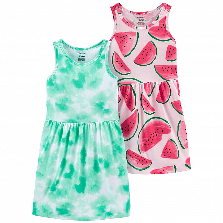 Комплект суконь (2 шт.) для дівчинки (2L879110_2T)