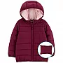 Куртка Carter's для дівчинки 72-76 см (C223504_12M_BURGUNDY)