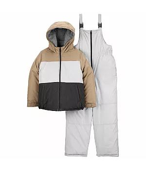 Комплект Carter's 2в1 куртка напівкомбінезон для хлопчика 72-76 см (C2236S85_12M_KHAKI)