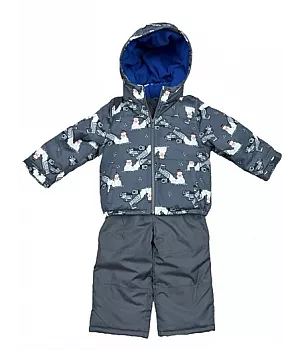 Комплект Carter's 2в1 куртка напівкомбінезон для хлопчика 102-108 см (C223ES05_4_GREY)