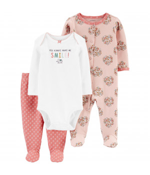 Комплект Carter's для дівчинки (1J338510_3M)