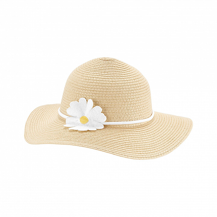 Солом'яний капелюх для дівчинки (2K458610_2T4T)