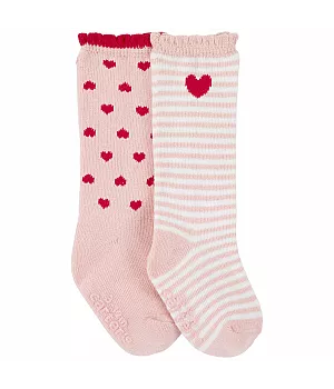 Комплект шкарпеток Carter's 2в1 для дівчинки 55-78 см (1Q064810_3-12M)