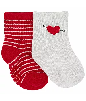 Комплект шкарпеток Carter's 2в1 для дівчинки 55-78 см (1Q065110_3-12M)