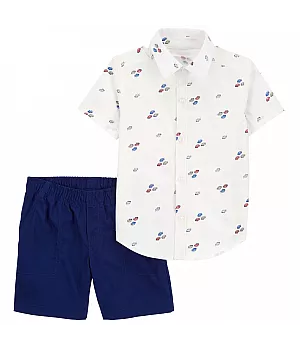 Комплект Carter's 2в1 сорочка шорти для хлопчика 105-112 см (2Q637910_5T)