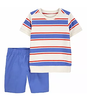 Комплект Carter's 2в1 футболка та шорти для хлопчика 105-112 см (2Q507310_5T)
