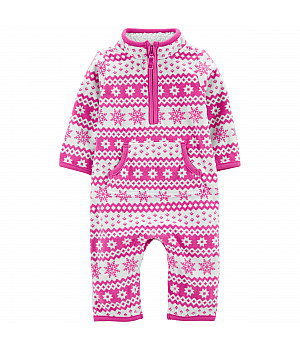 Сліп-чоловічок Carter's флісовий для дівчинки (81-86cm) (1M759410_24M)