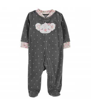 Сліп-чоловічок Carter's флісовий для дівчинки (55-61cm) (1M071510_3M)