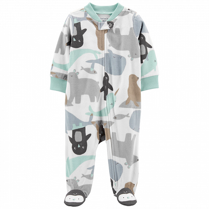 Сліп-чоловічок Carter's флісовий для хлопчика (46-55cm) (1M715910_NB)