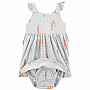 Комплект 3в1 Carter`s боді, сукня, кардиган, аксесуар для дівчинки 61-69 cm (1N039310_6M)