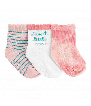 Шкарпетки Carter`s 3 шт для дівчинки 55-78 cm (1N093910_3-12)