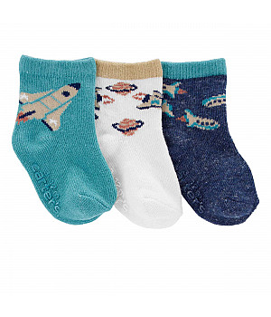Шкарпетки Carter`s 3 шт для хлопчика 55-78 cm (1N108310_3-12)