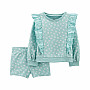 Комплект Carter`s кофта з довгим рукавом, шорти для дівчинки 105-112 cm (2N309610_5T)