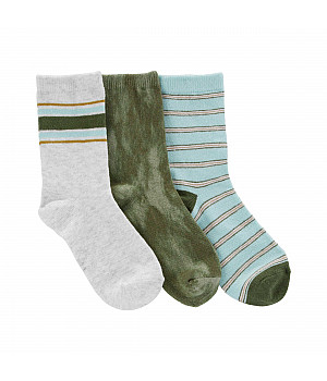 Шкарпетки Carter`s 3 шт для хлопчика 4-7 років, 101-131 cm (3N108210_4-7)
