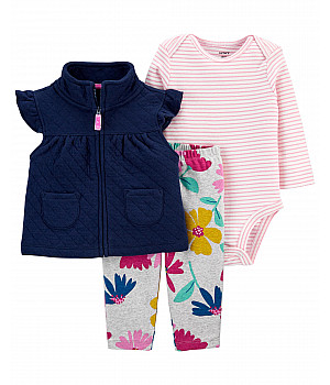 Комплект Carter's для дівчаток  (1J929910_12M)